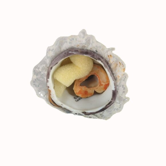 Caring Critter Chimer Bisque Porcelain Mother Cat Holding Baby Christmas Ornamen - Picture 5 of 6